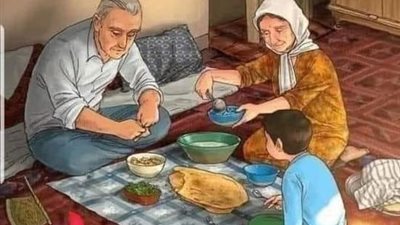 فى قديم الزمان أراد رجل غنى أن يعلم ولده الصغير درس