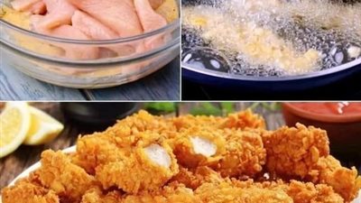 خلطة وجبة كنتاكي كاملة في البيت دجاج كنتاكي و أرز الريزو