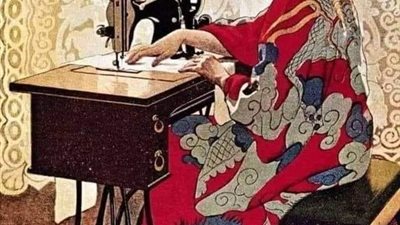 قصة المرأه وماكينة الخياطه