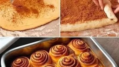 طريقة عمل السينابون رول بالصور 
