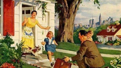 قصه كان رجلاً دوماً يقول لزوجته عند خروجه من المنزل. كامله