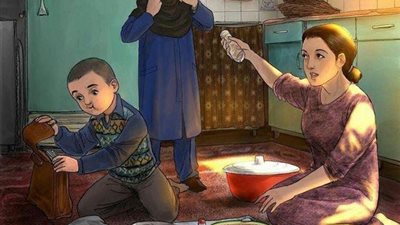 زوجه الاب الحنونه