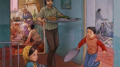 أتصلت أحد العائلات الغنية على أدارة المطعم