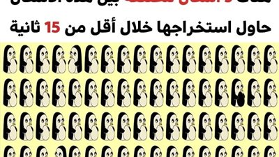 اختبر حدة بصرك وحاول إيجاد العناصر المختفية ببراعة في هذه الصور