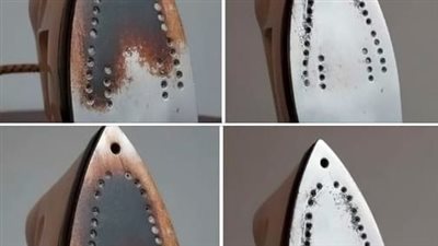 كيف تقوم بتنظيف المكواه المحروقة ؟