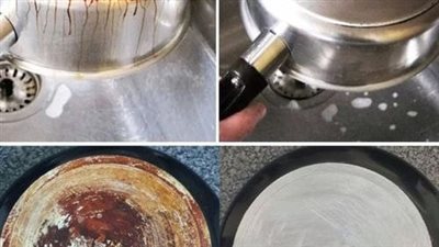 تنظيف الأواني المحروقة بسرعة 22 طريقة سهلة