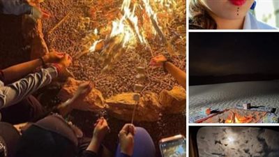 عائلتان سعوديتان يذهبوا لرحله تخيم فى الجبل
