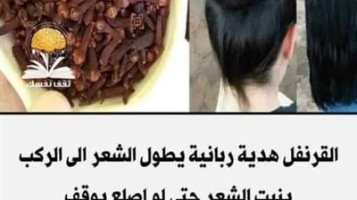 وصفة القرنفل للشعر